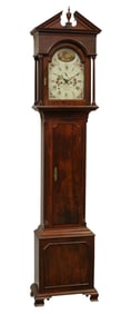 George Crow Delaware Tall Case Clock