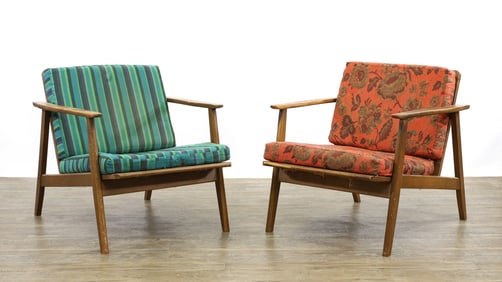 Danish Modern Lounge Chairs