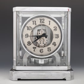 Jaeger-LeCoultre Rhodium Plated Atmos Clock
