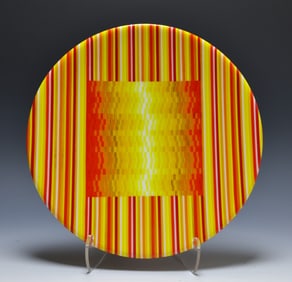 Kiln Formed Glass Charger