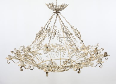 Wrought Iron Chandelier