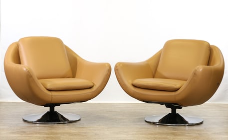 Kelvin Giormani for Arredamenti "Dante" Lounge Chairs
