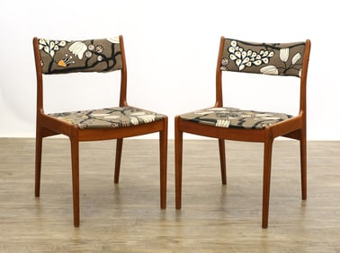 Johannes Andersen for Uldum Mobelfabrik Accent Chairs