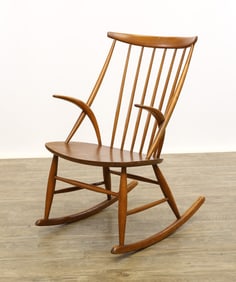 Illum Wikkelso for Niels Eilersen IW3 Rocking Chair