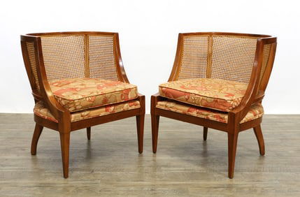 Caned Accent Chairs