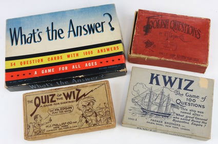 Vintage Quiz Games