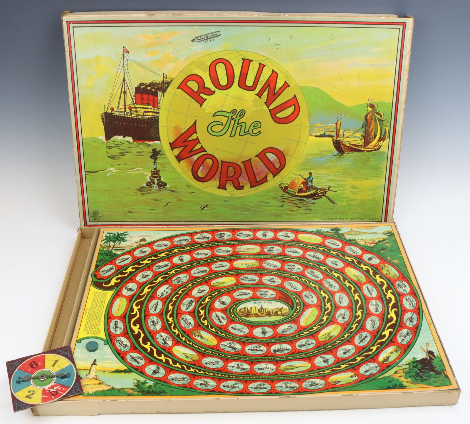Milton Bradley Round the World Board Game (1 of 7)