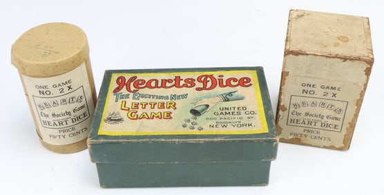 Hearts of Dice Games