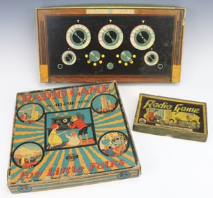 Vintage Radio-Themed Games