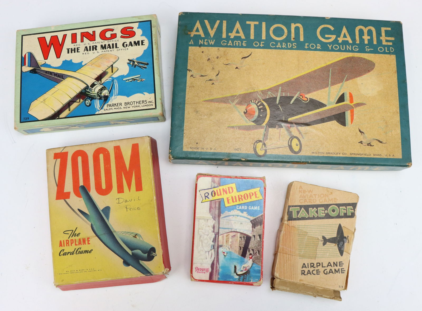 Aviation-Themed Vintage Games (1 of 6)