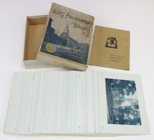 Antique Game of Philadelphia Buildings