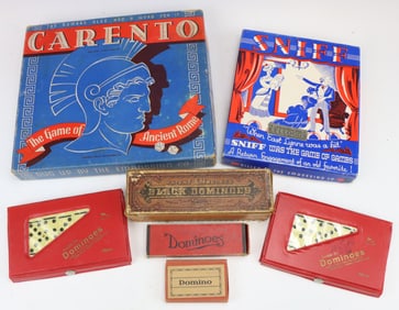 Vintage Domino & Assorted Games