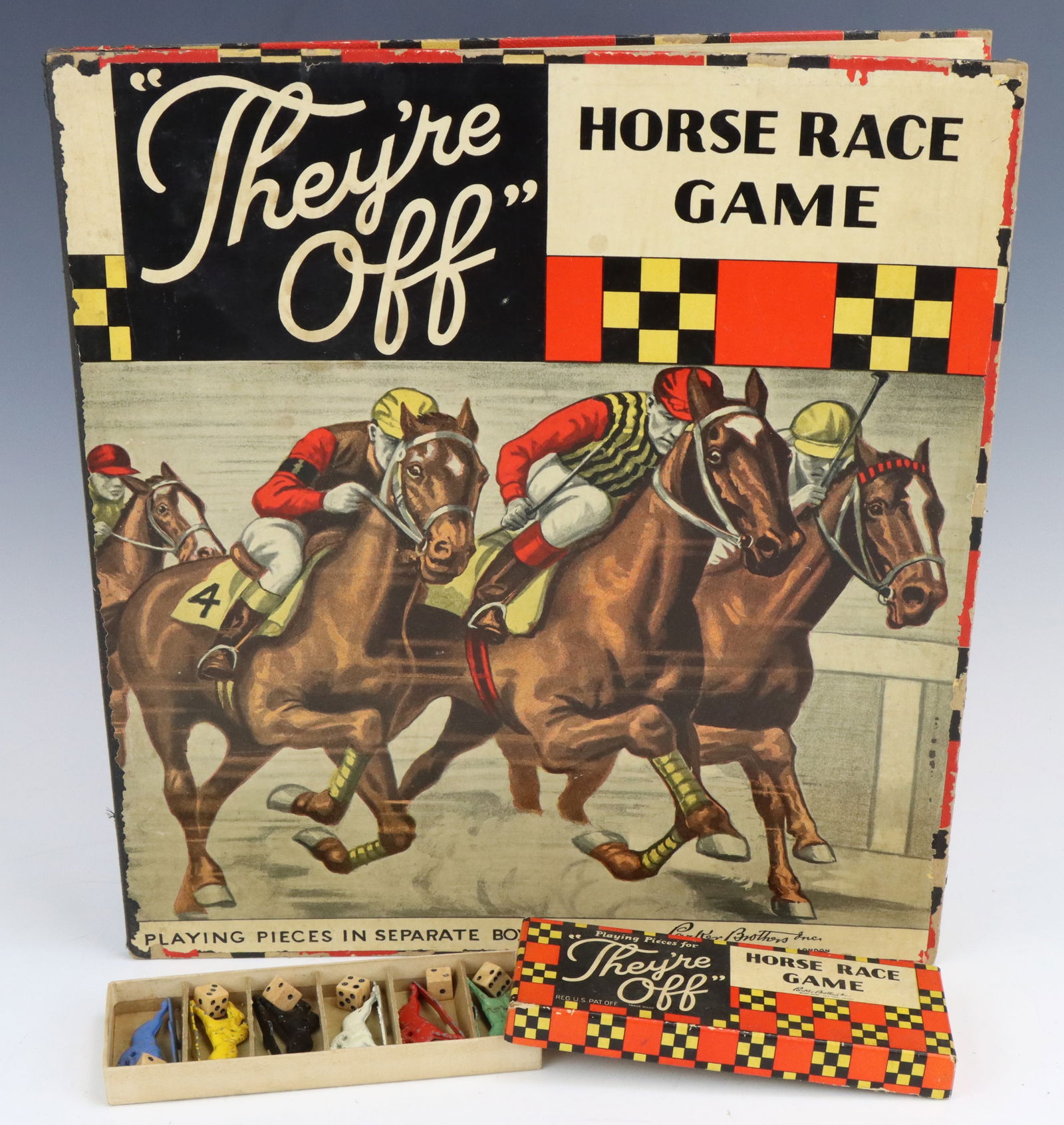 Parker Brothers They're Off Horse Race Game (1 of 7)
