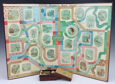 Antique Peter Rabbit Board Game