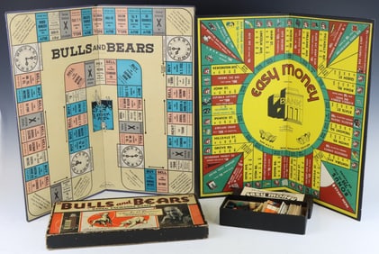 Bulls and Bears & Easy Money Board Games