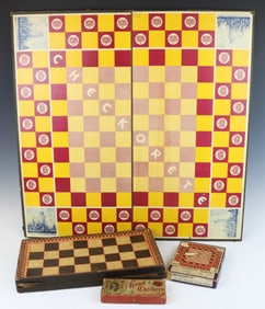 Vintage Checker Games & Boards