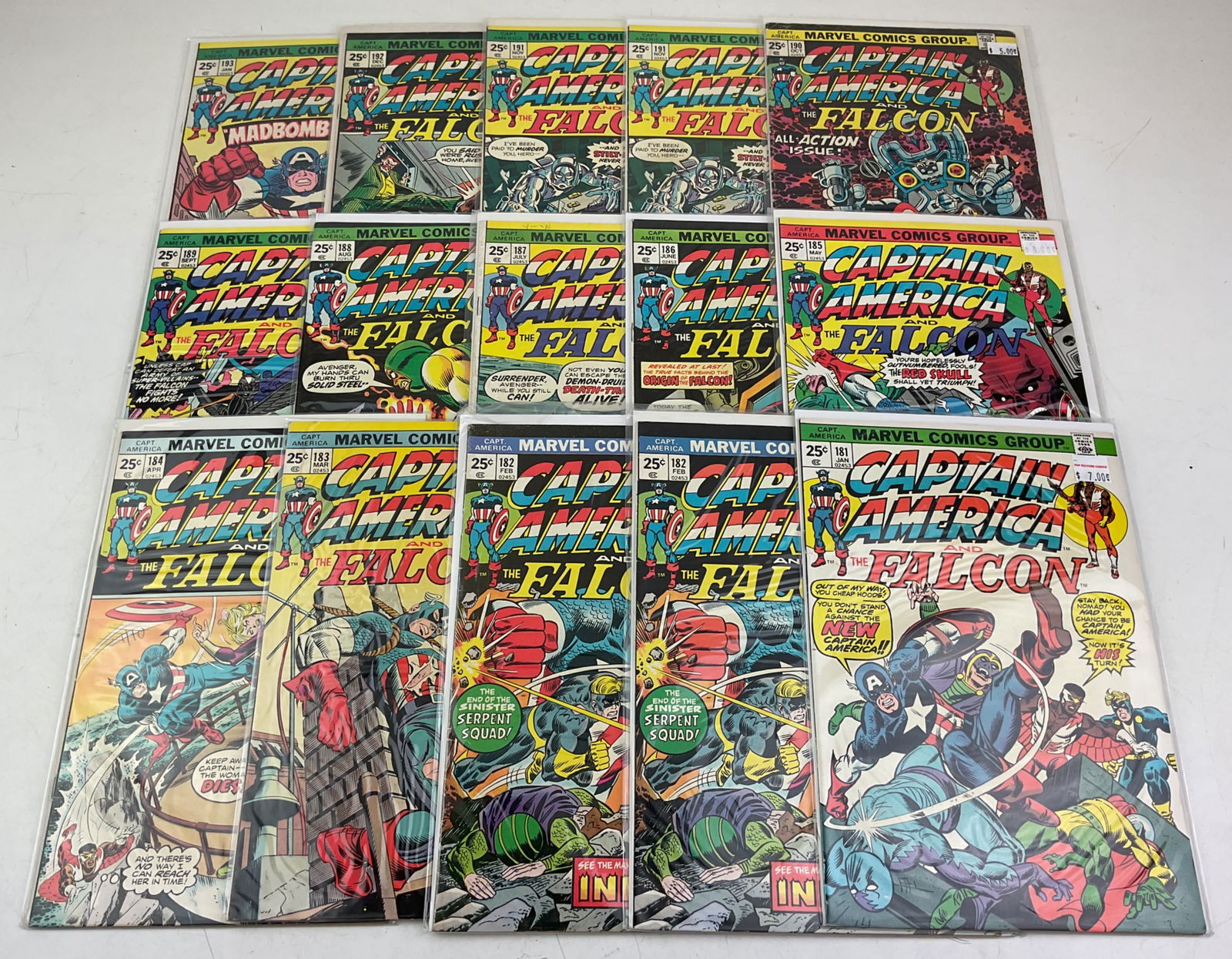 Captain America and The Falcon Comics (1 of 9)