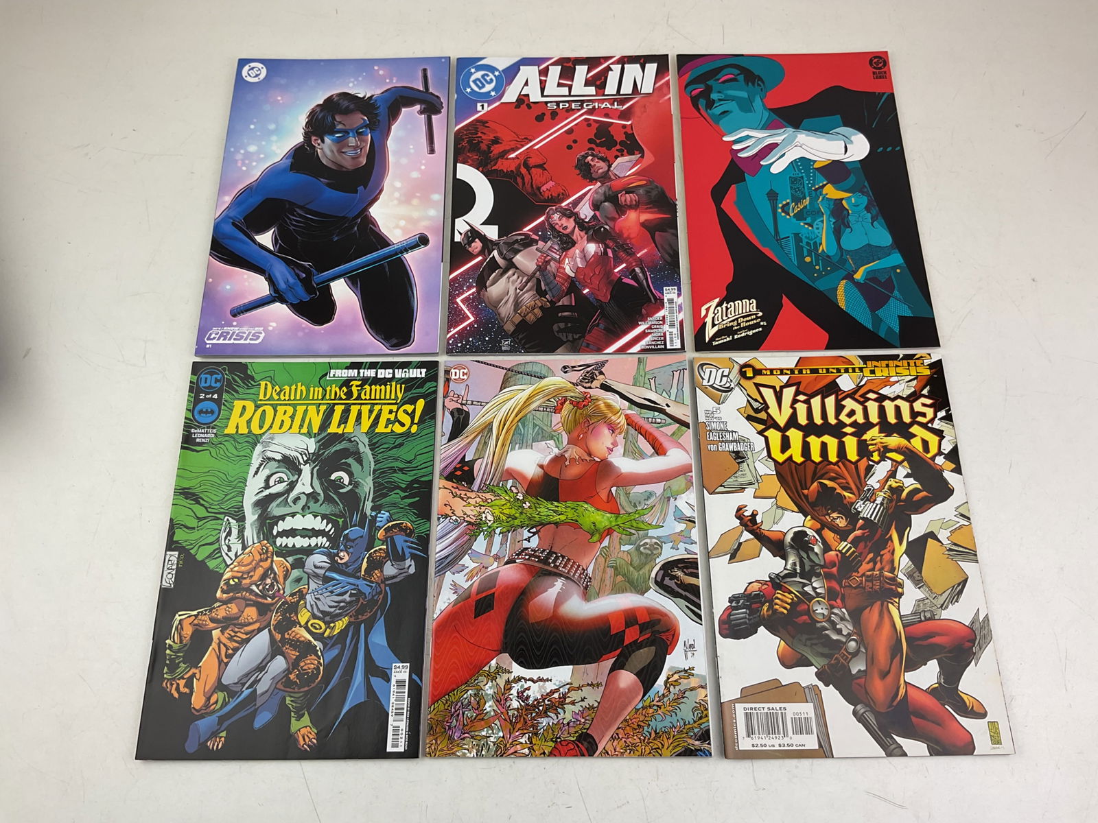 DC Comic Book Assortment - 3