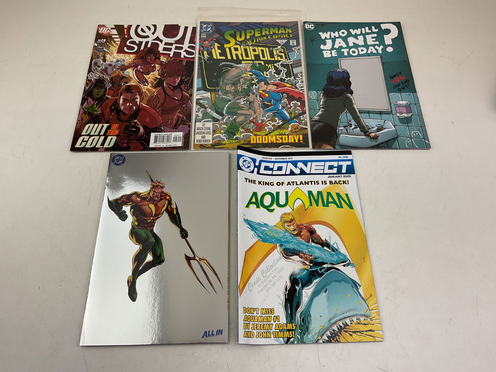 DC Comic Book Assortment - 4