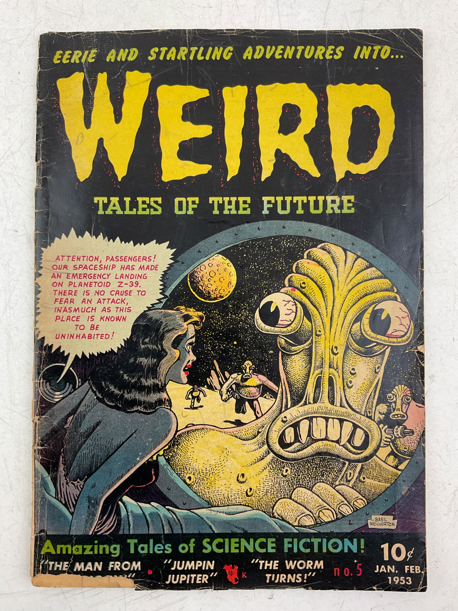 Weird Tales of the Future #5: Weird Tales of the Future Comic #5, pre code.
