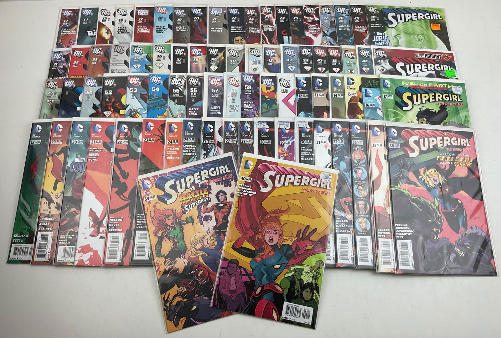 Supergirl Comics: (72) Assorted Supergirl Comics. Condition varies.