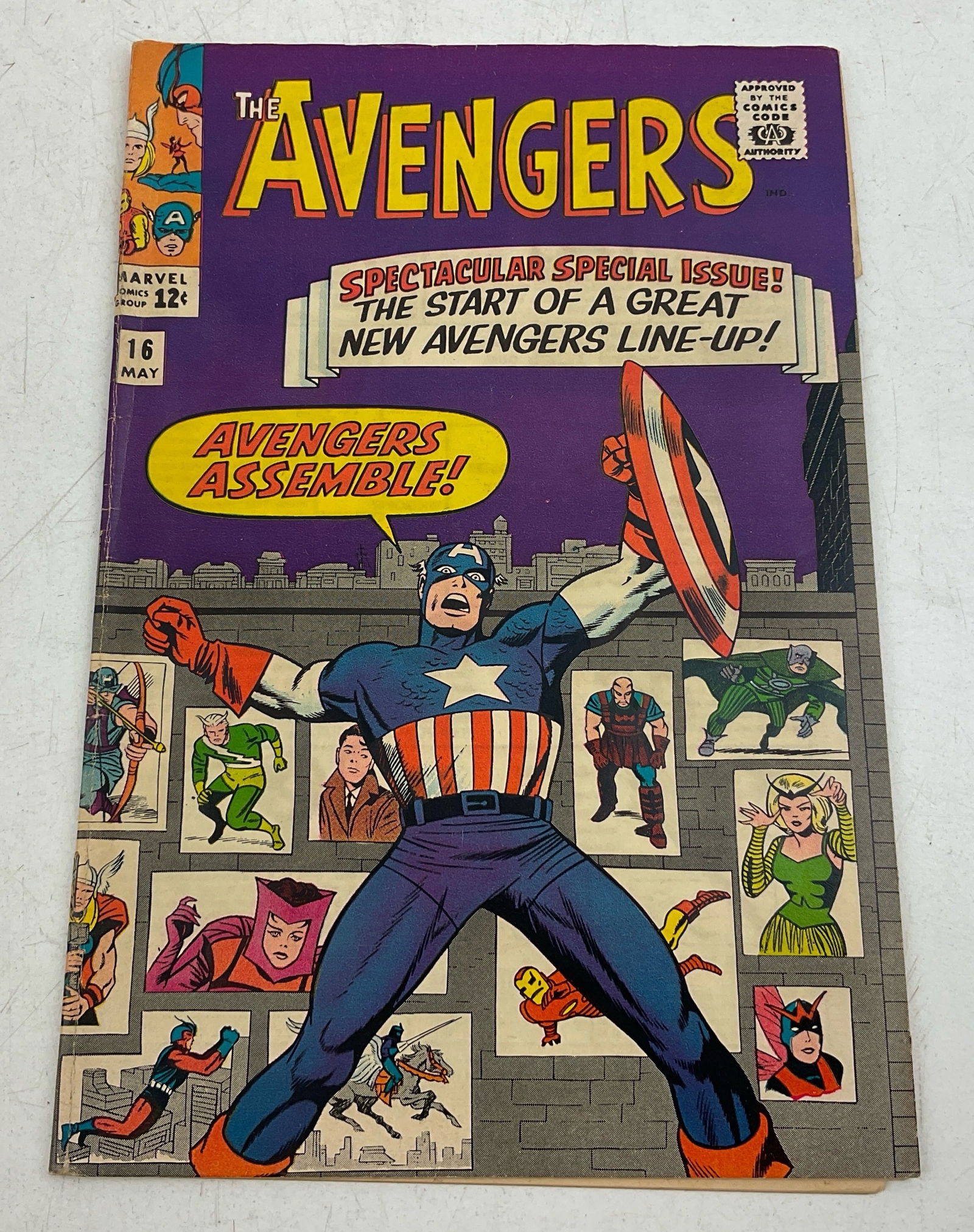 The Avengers #16: Marvel Comics The Avengers #16, 1963.