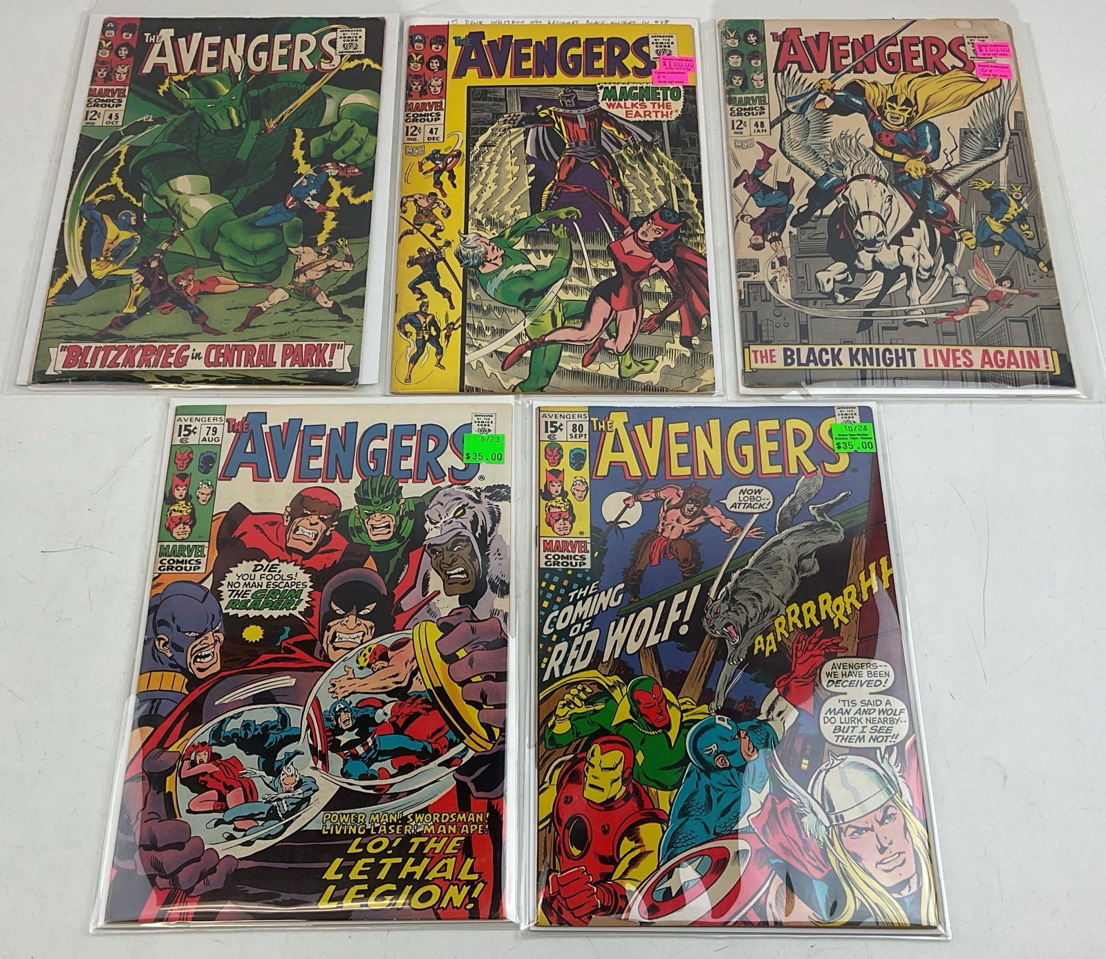 The Avengers Comics (1 of 6)