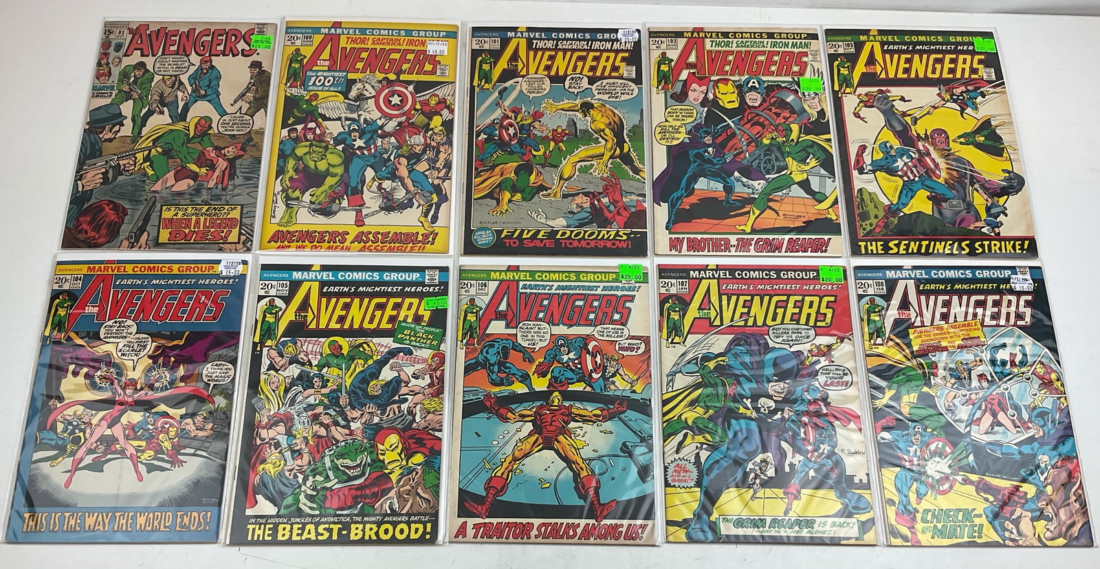 The Avengers Comics (1 of 6)