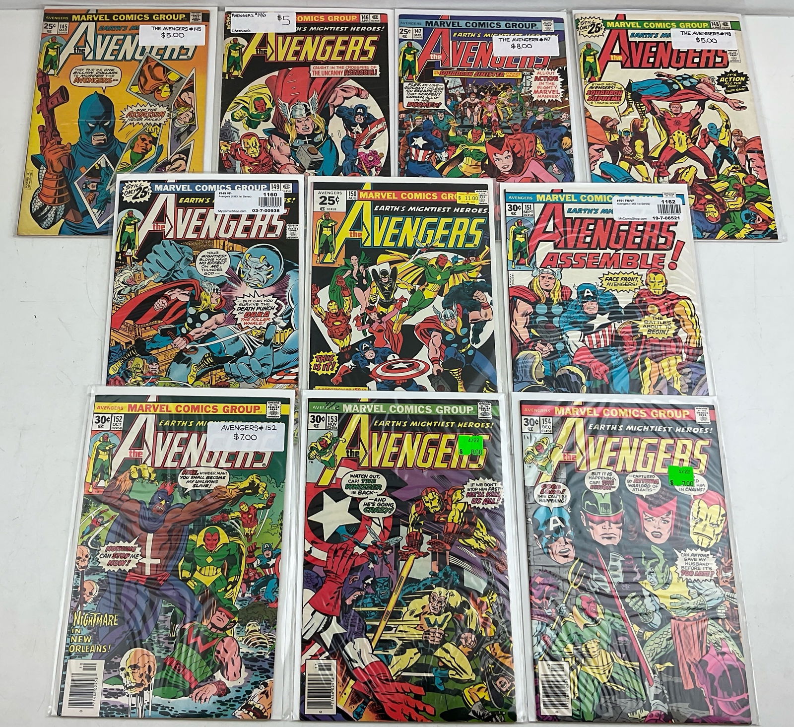 The Avengers Comics (1 of 6)