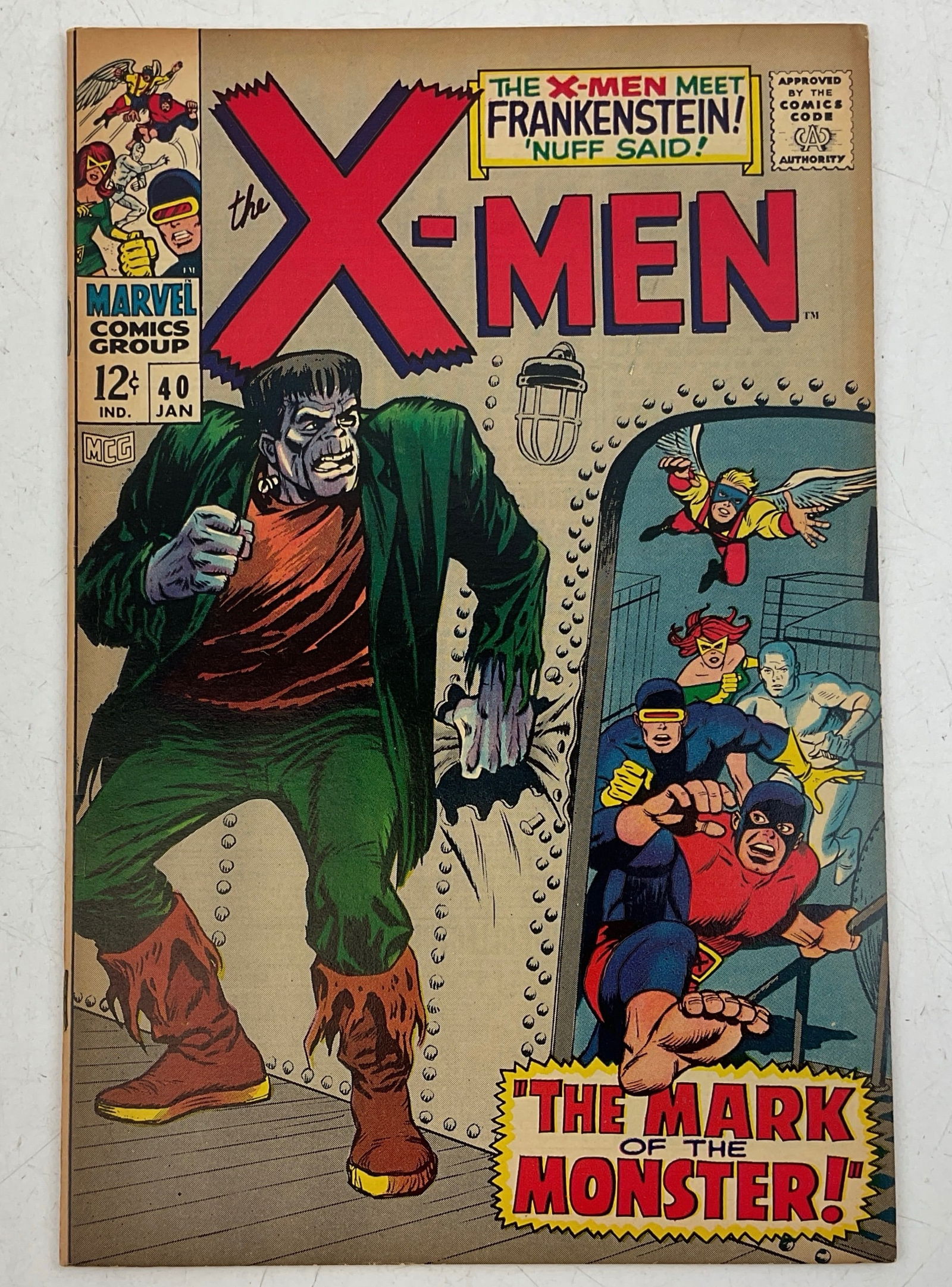 X-Men #40: Marvel Comics X-Men #40, 1968.
