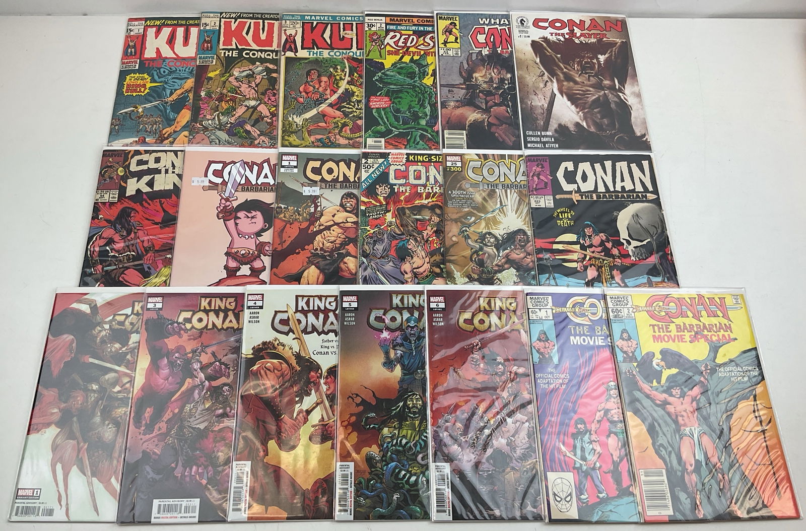 Conan and Kull Comics (1 of 10)