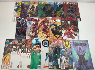 Marvel Red Goblin and Excalibur Comics