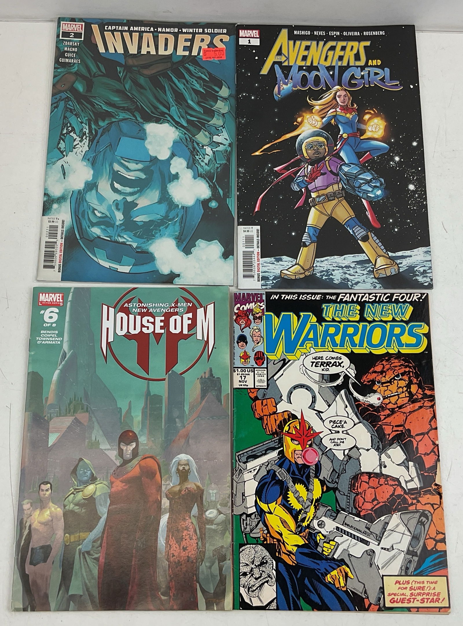 Marvel Comic Book Assortment - 5