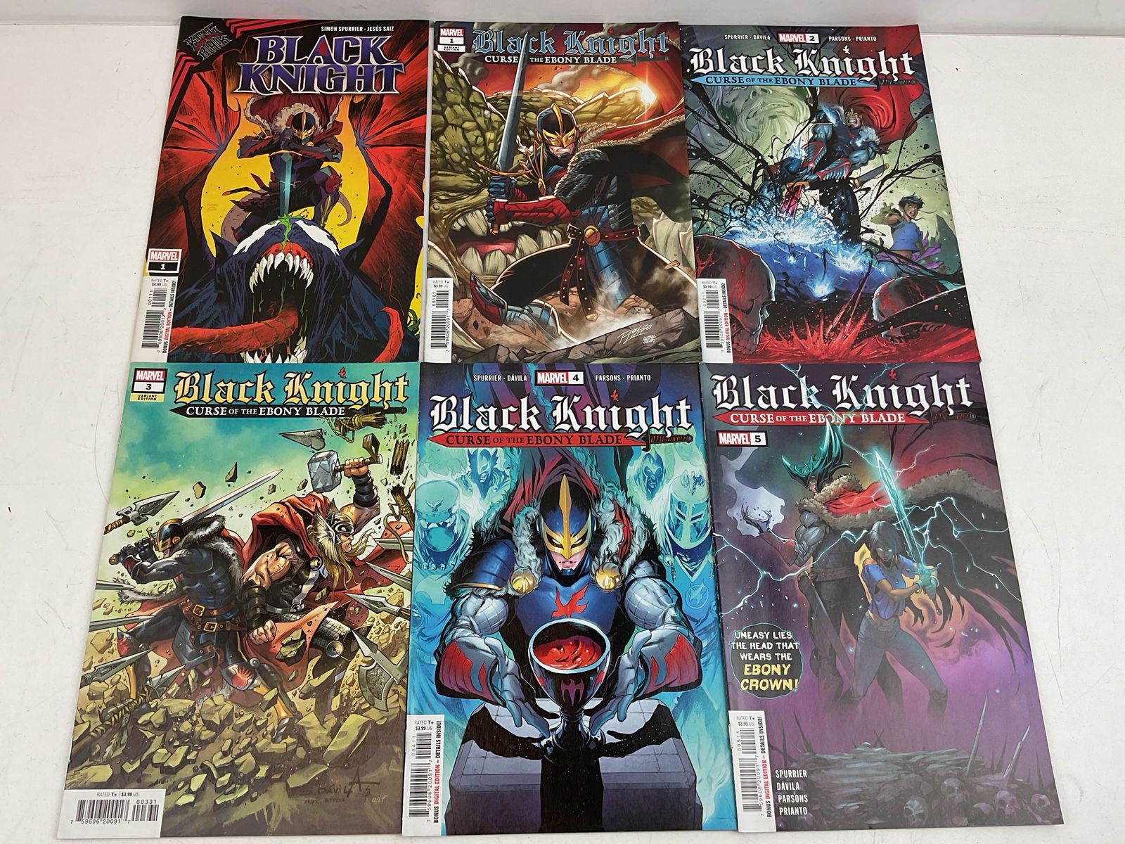 Marvel Comic Book Assortment - 6