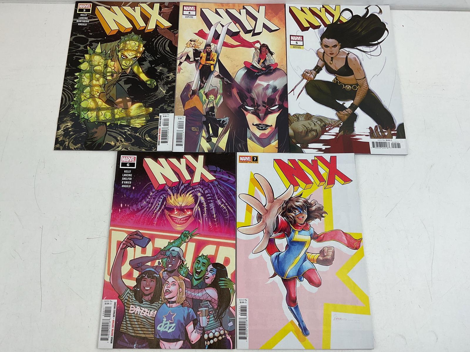 Marvel Comic Book Assortment - 5