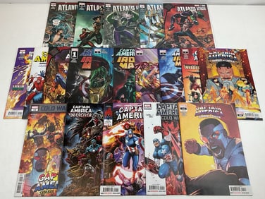 Captain America and Atlantis Attacks Comics