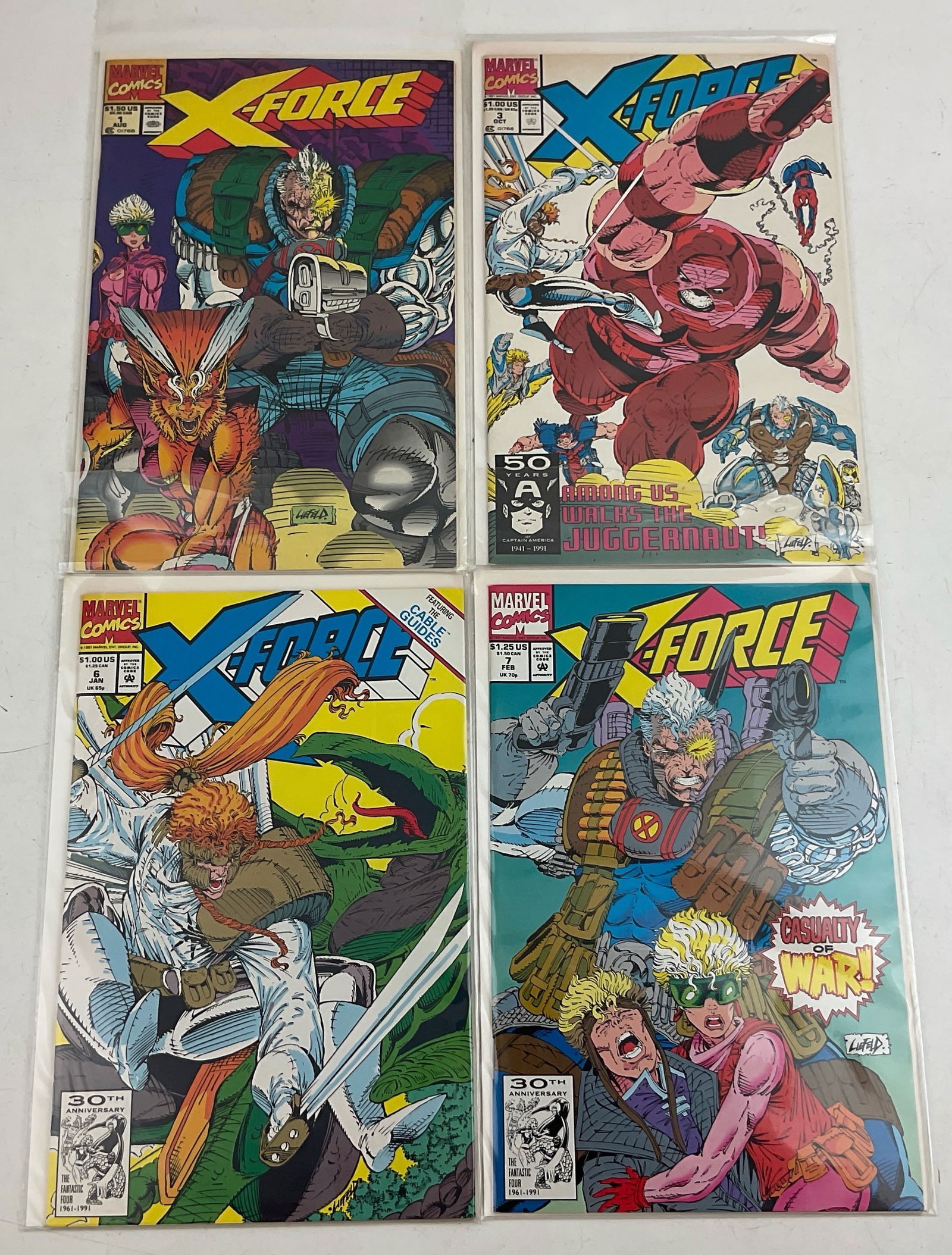 X-Force Comics - 2