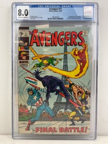 The Avengers #73, 1st App. of the Invaders