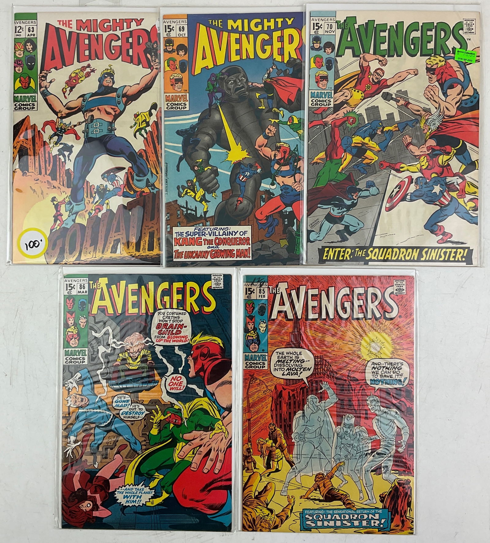 The Avengers Comics (1 of 6)