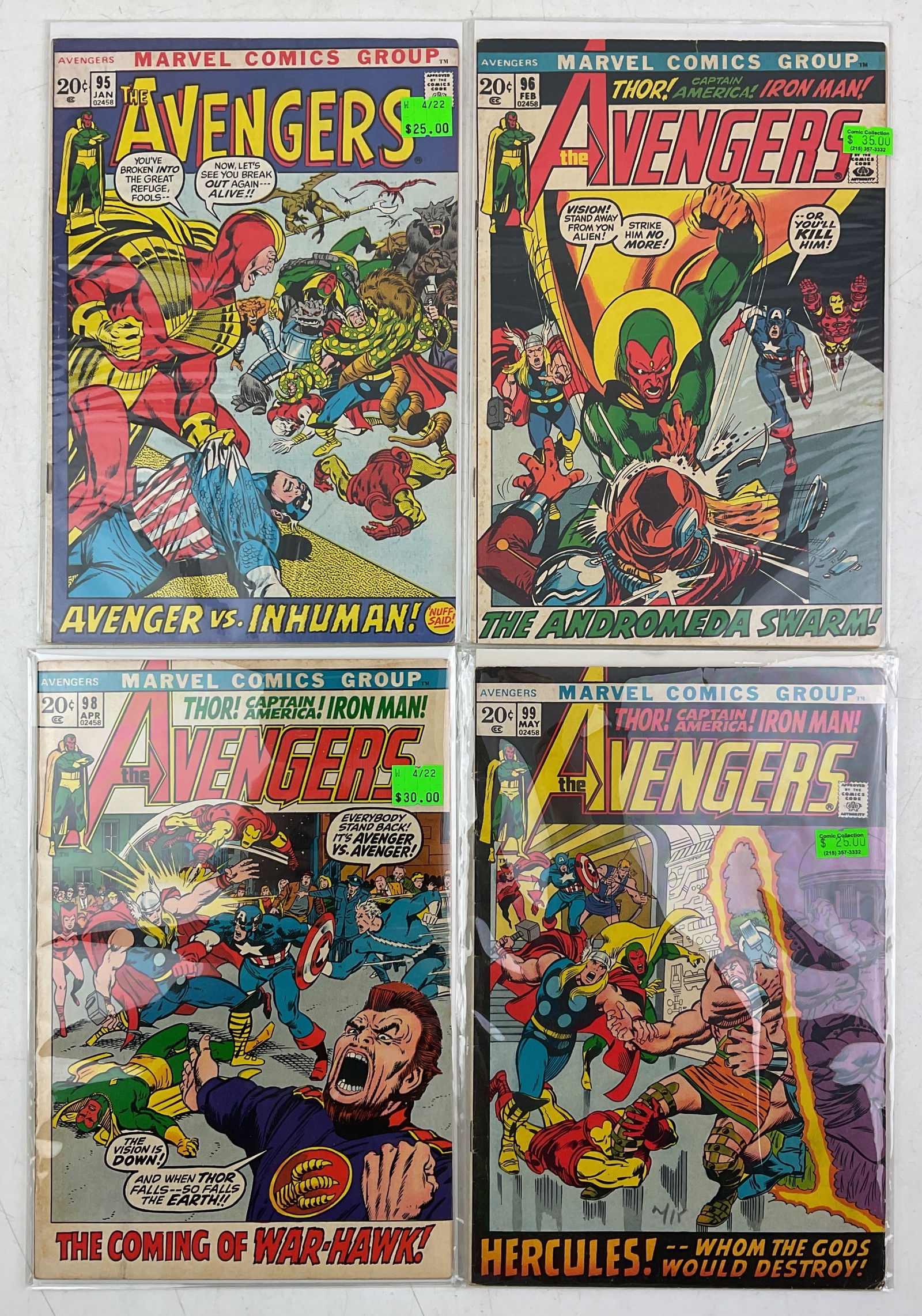 The Avengers Comics (1 of 12)