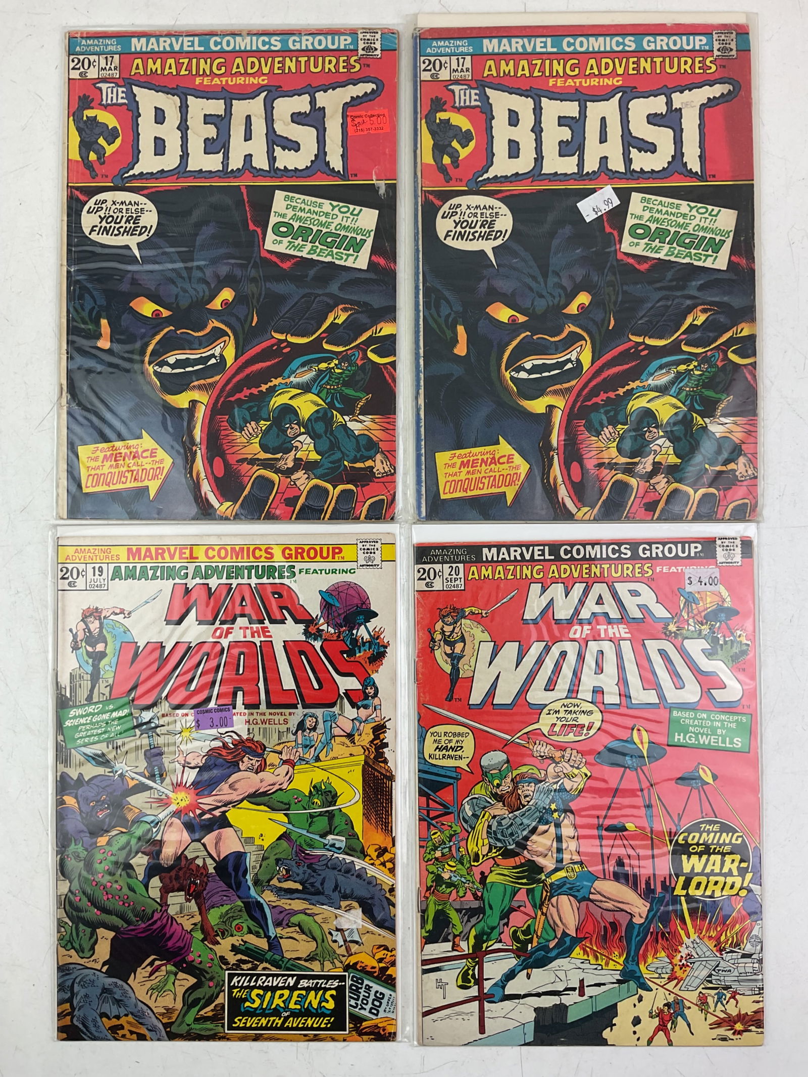 Marvel Comic Book Assortment - 3
