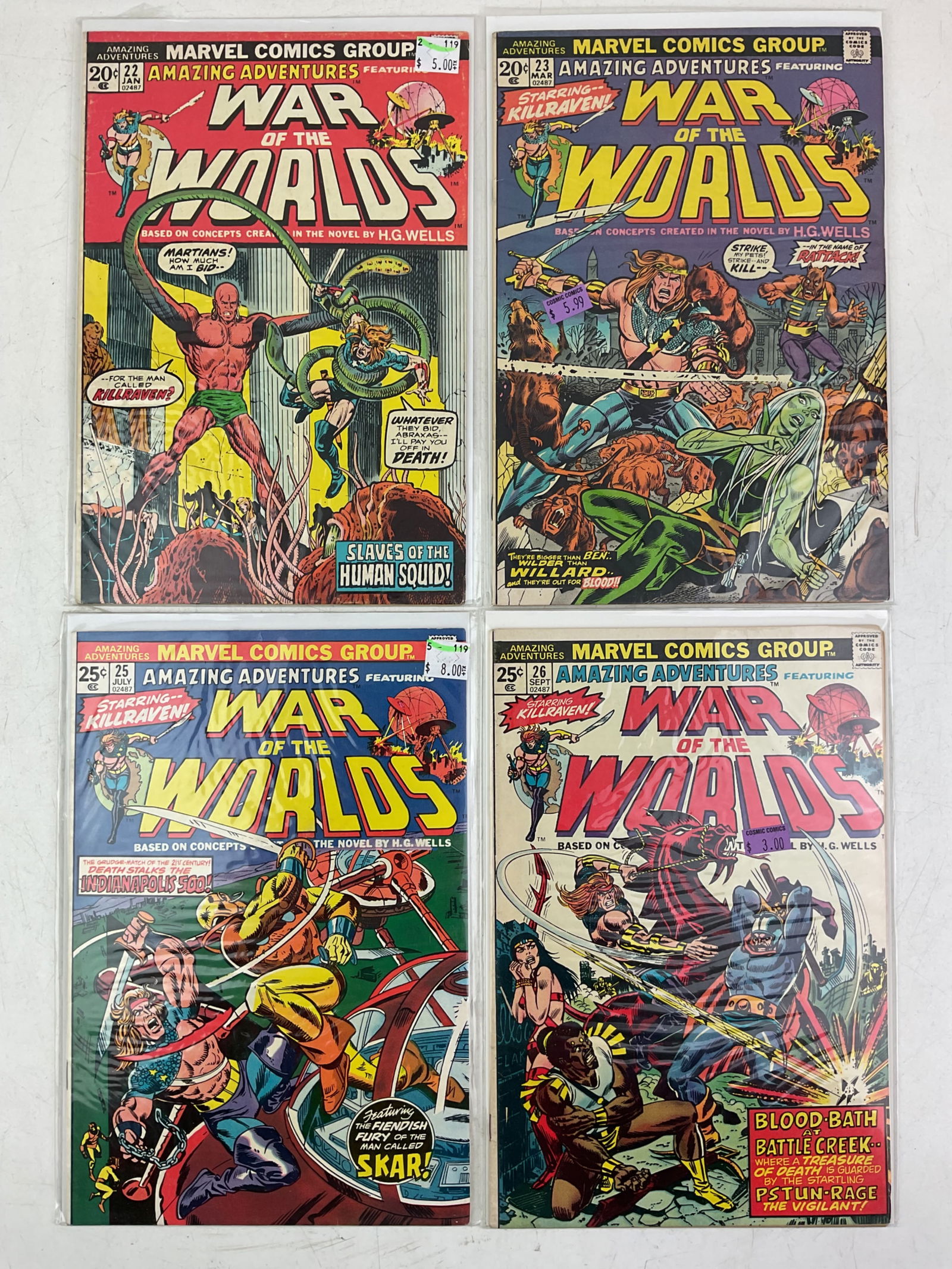 Marvel Comic Book Assortment - 4