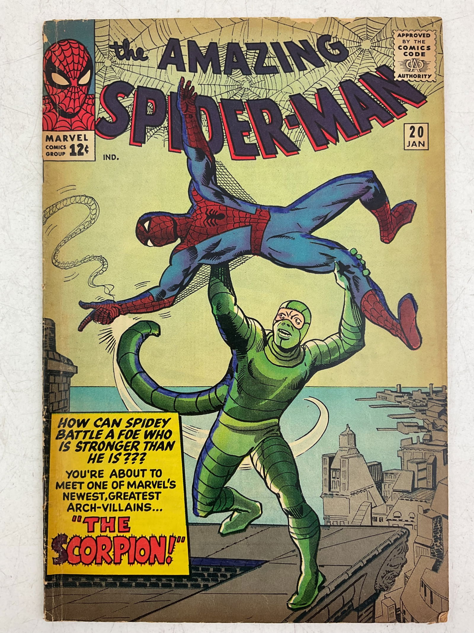 The Amazing Spider-Man Comic: Marvel Comics, The Amazing Spider-Man #20.
