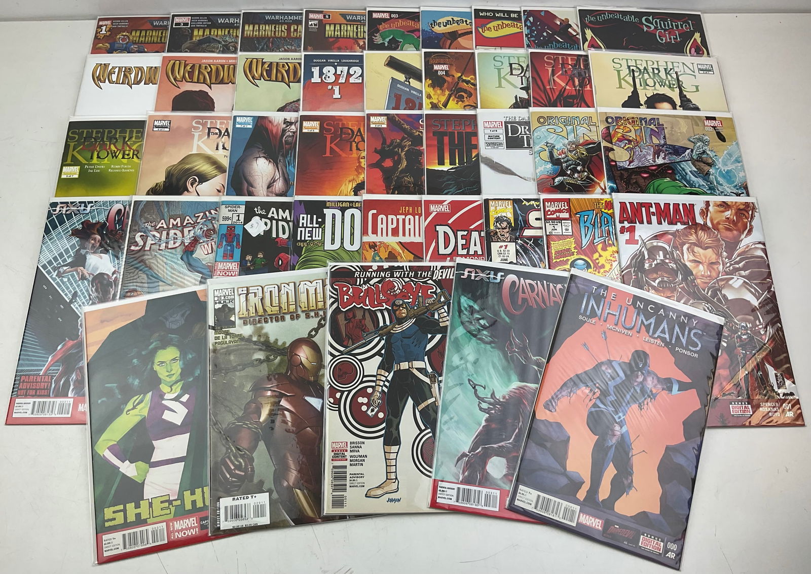 Marvel Comics: (41) assorted Marvel Comics. Condition varies.