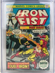 Iron Fist #1 CGC 9.0