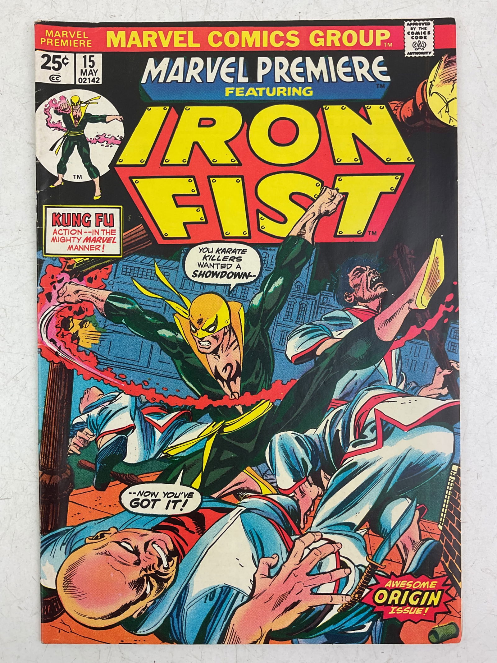 Premiere Iron Fist Comic: Marvel Premiere Iron Fist #15