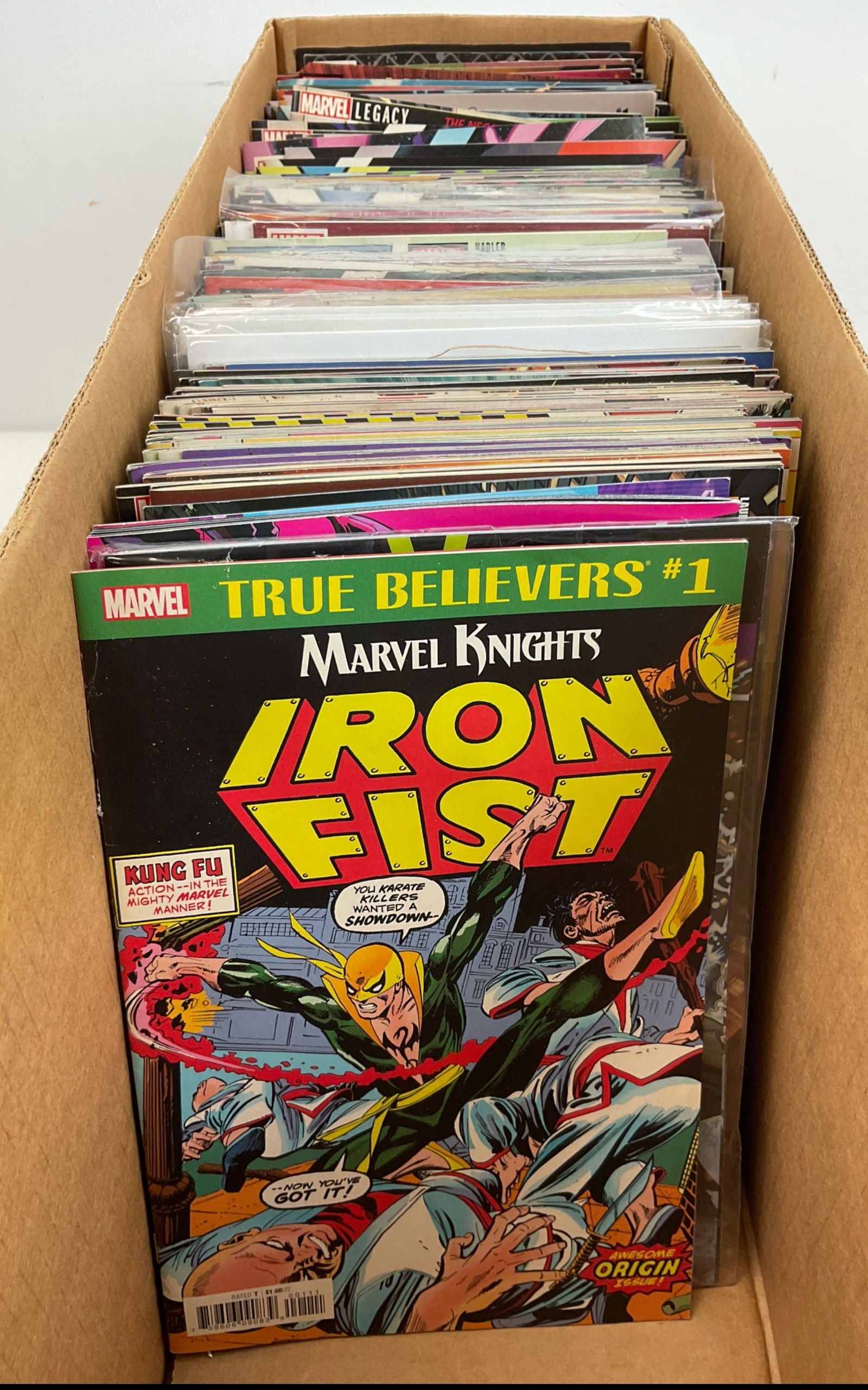 Marvel Comic Book Assortment: Assorted Marvel Comics including X-Force, Quicksilver, X-Men, Prisoner-X and more. Condition varies.
