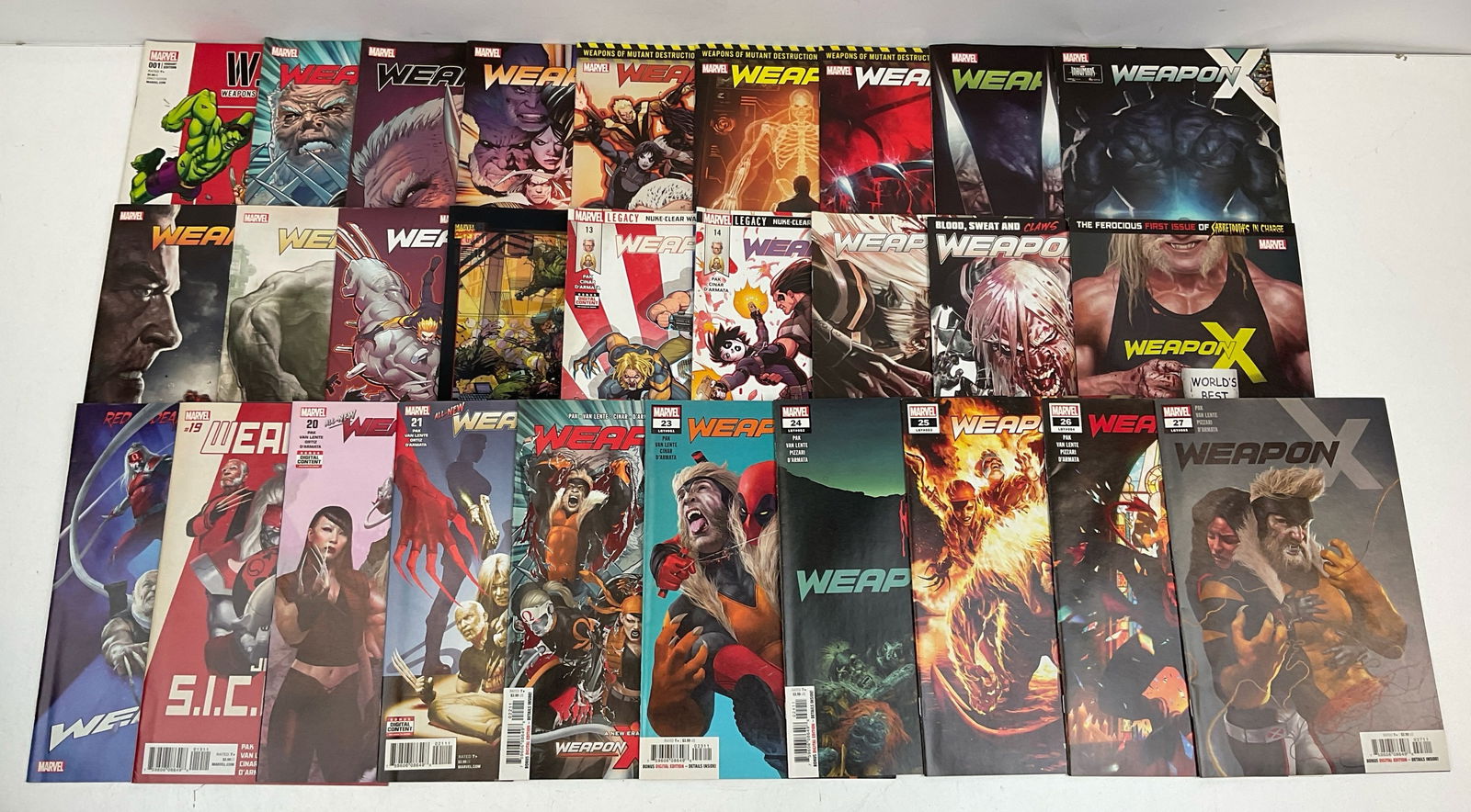 Marvel Comic Book Assortment - 3