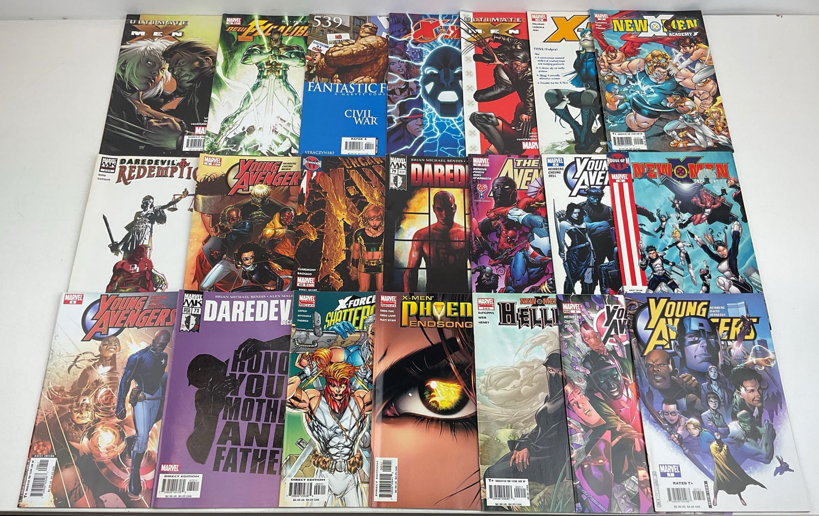 Marvel Comic Book Assortment - 3