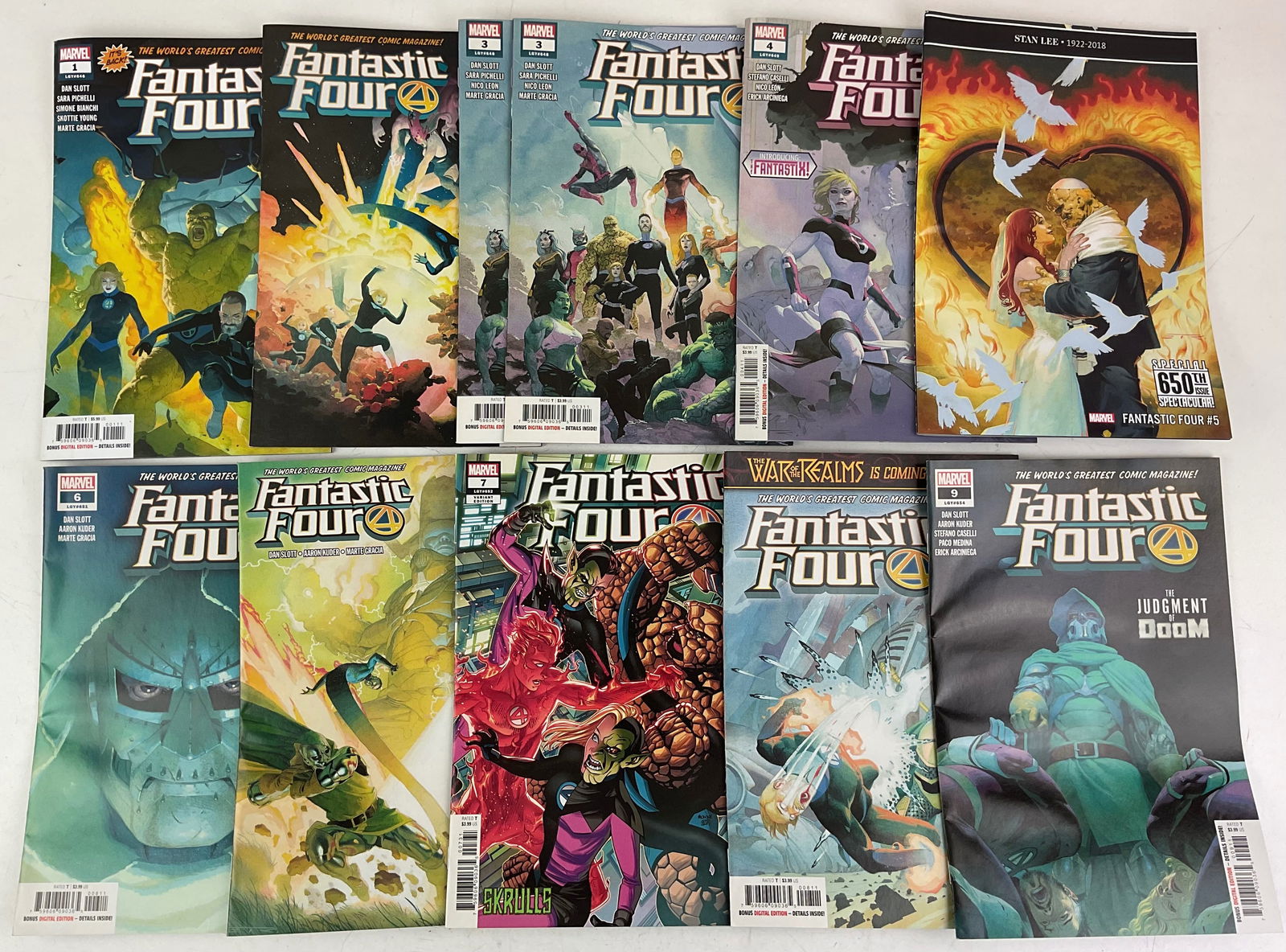 Marvel Comic Book Assortment - 7